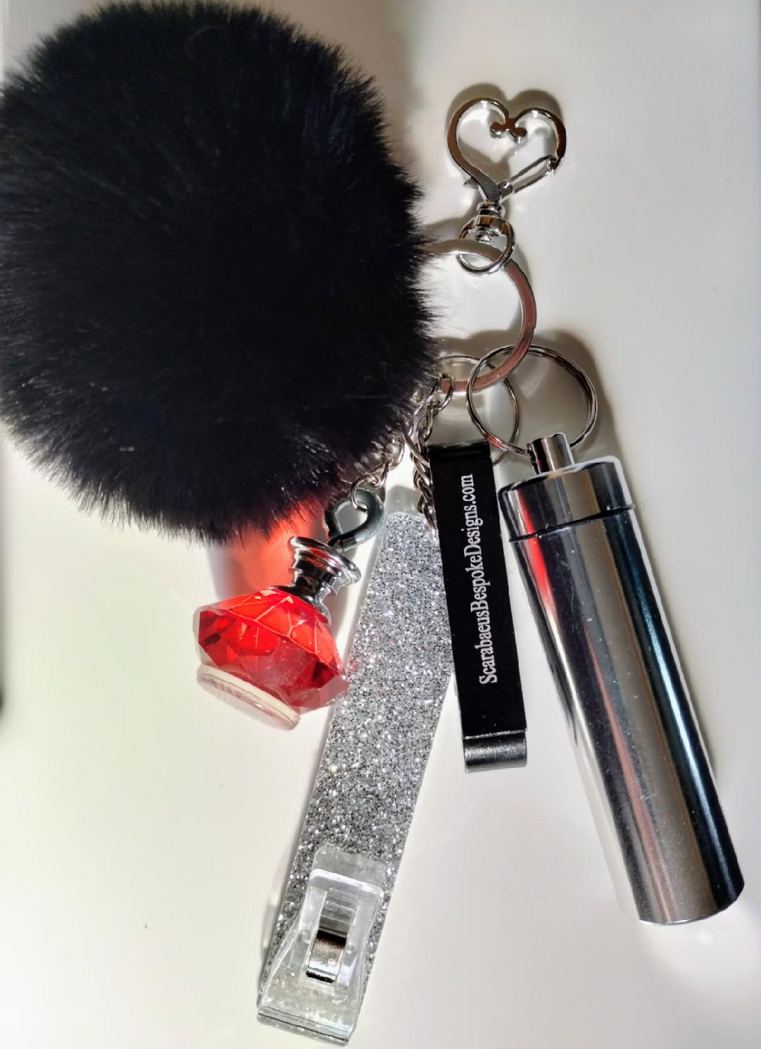 Swiss Army Nails Keychain